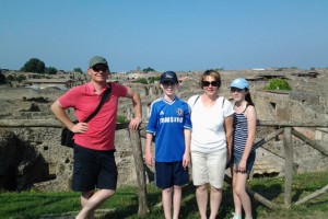 Clienti a Pompei